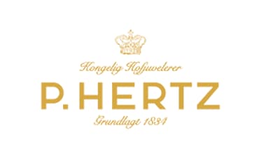 P. Hertz Kongelig Hofjuveler logo