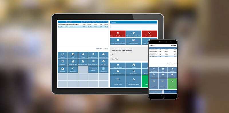 mPOS systemet NP Retail fungerer både på tablet og smartphone
